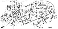 Передняя крышка двигателя и компоненты