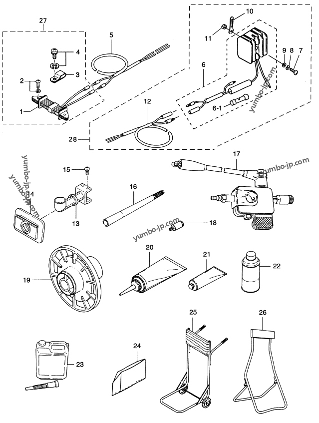 OPTIONAL PARTS (2) ACCESSORIES