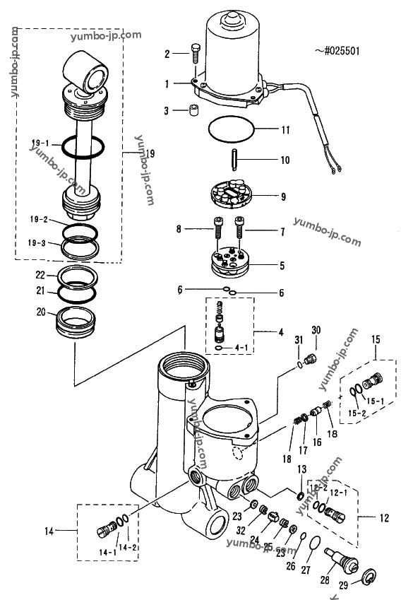 Устройство усилителя подъёма (изменение угла) мотора (OLD)