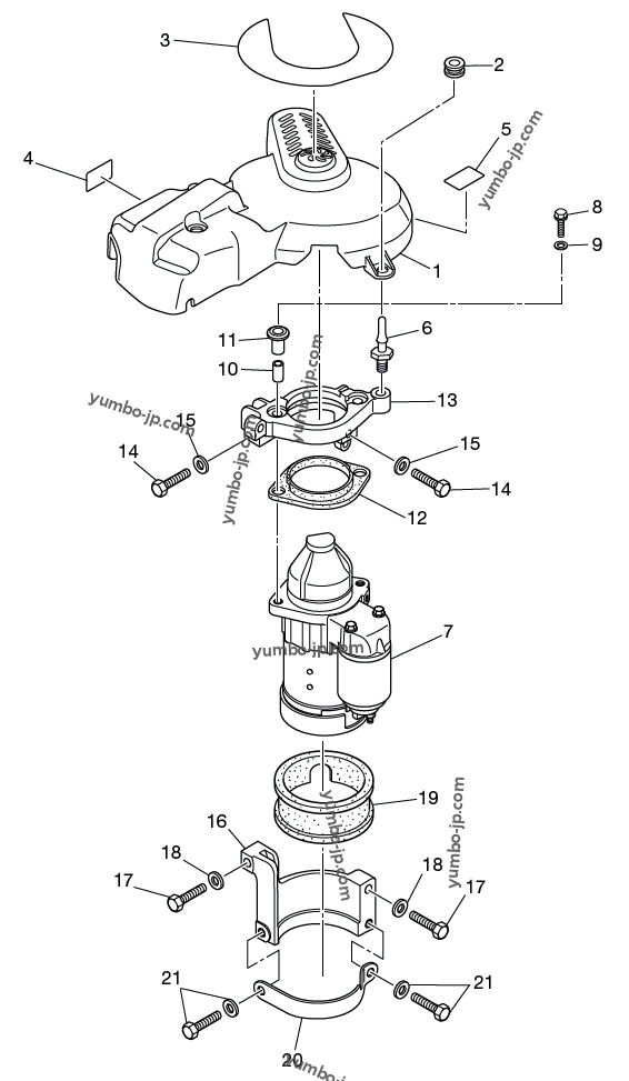 ELECTRIC PARTS (START MOTOR 1)